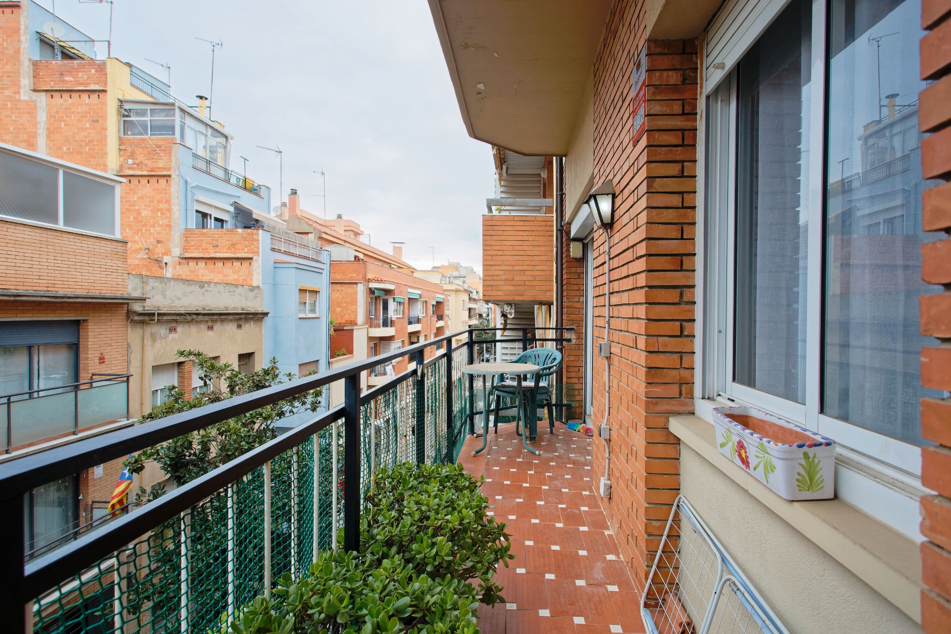 Balcony of Flat for sale in  Barcelona Capital  with Furnished and Balcony