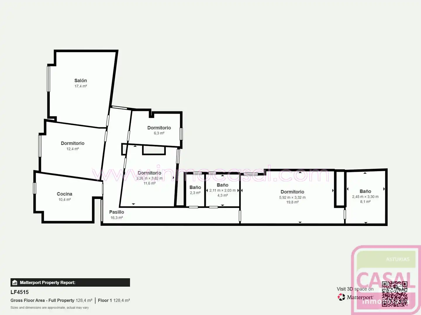Flat for sale in Langreo  with Heating
