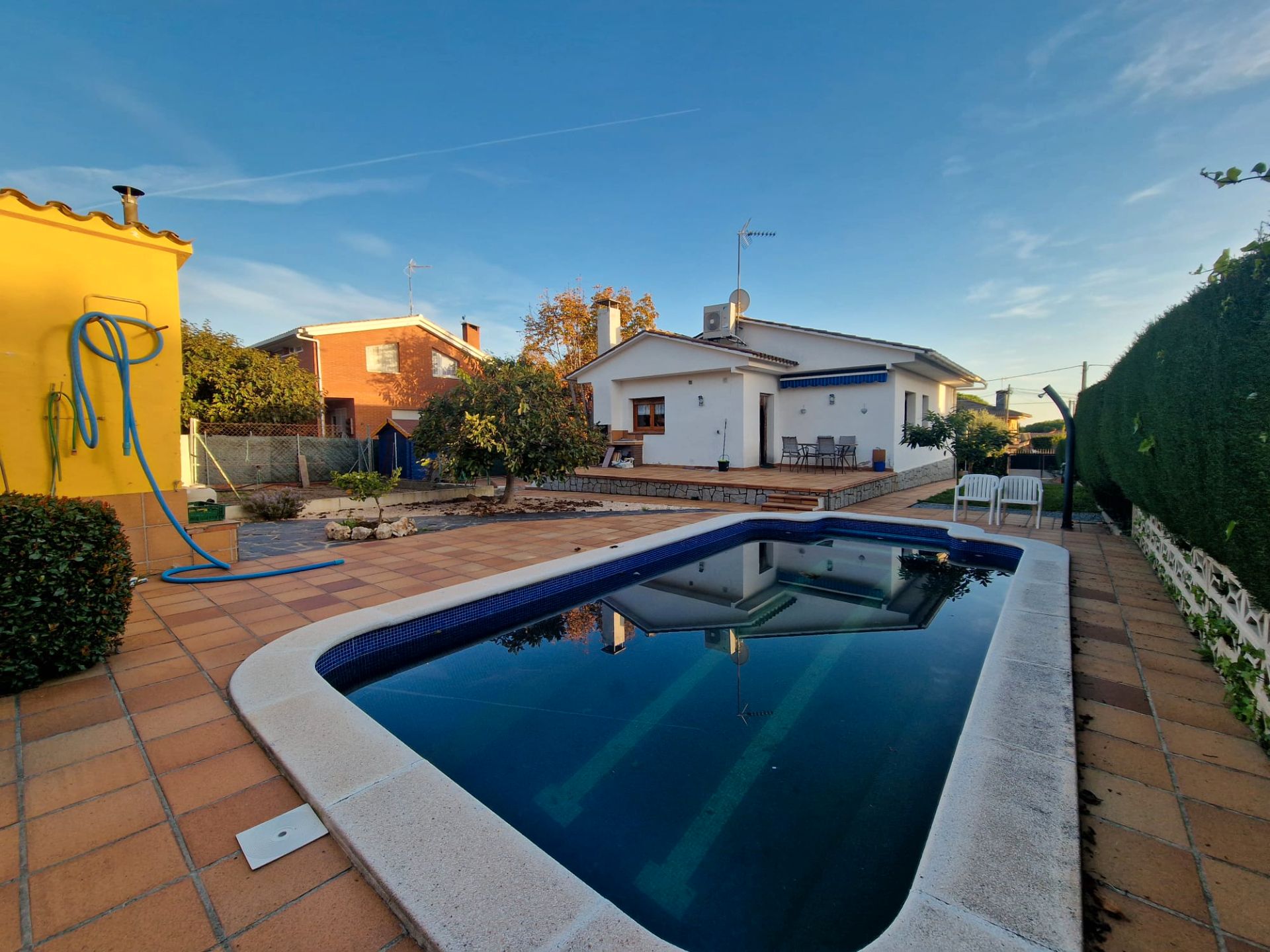 Piscina de Casa o xalet en venda en Cànoves I Samalús amb Calefacció, Jardí privat i Terrassa