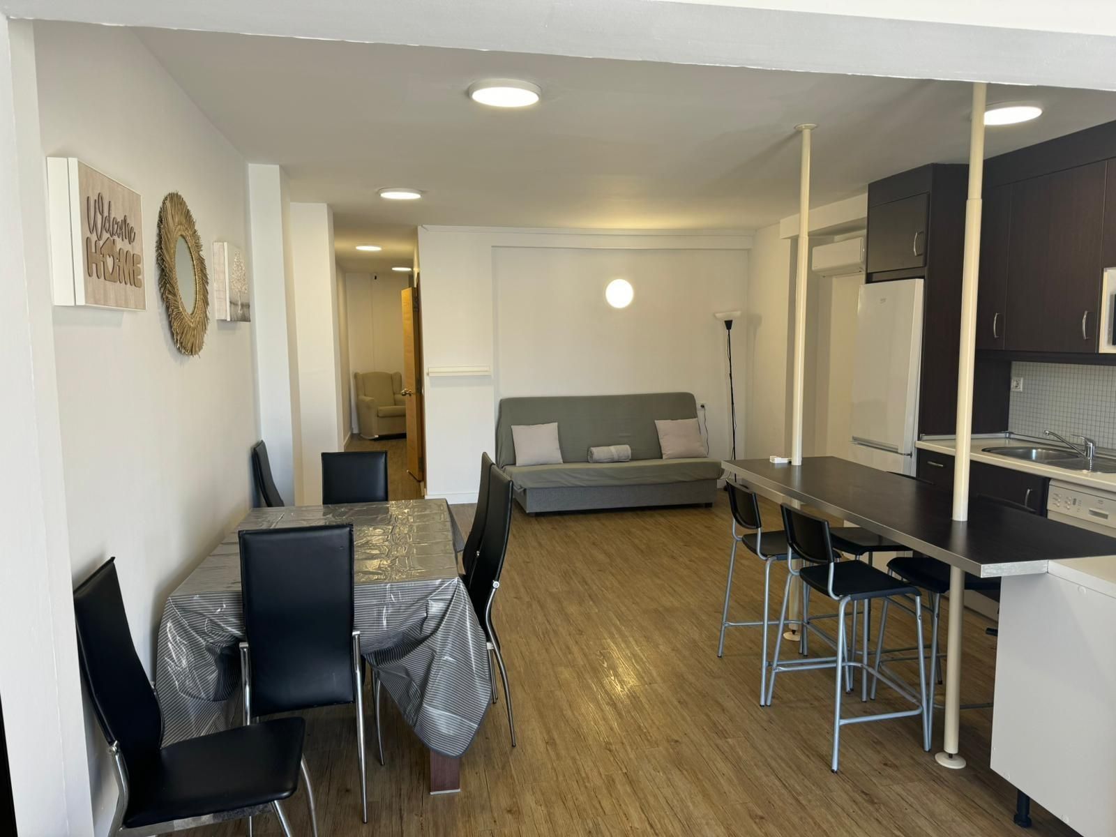 Living room of Flat to rent in Santa Margalida  with Air Conditioner, Terrace and Furnished