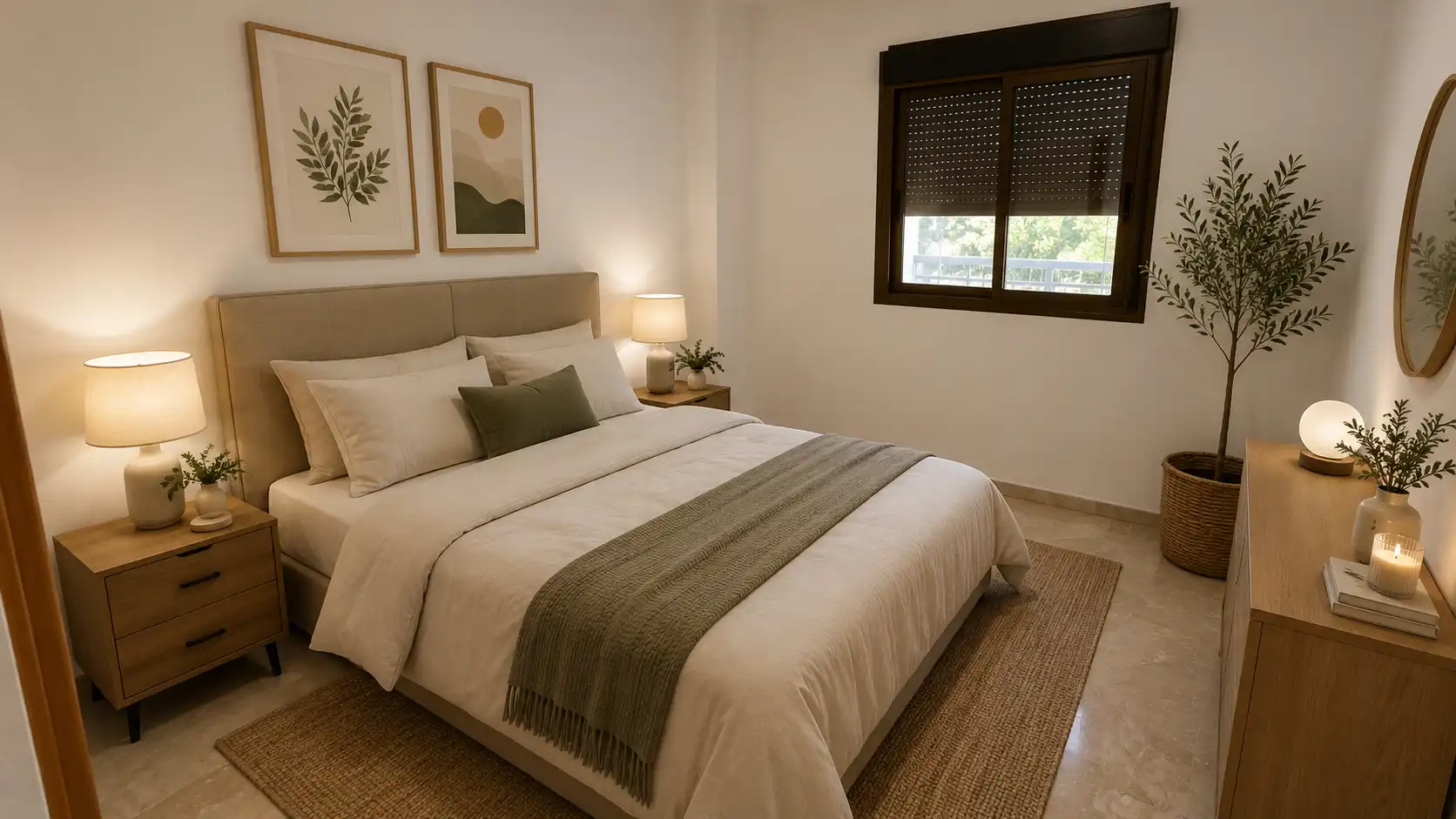 Habitación de Piso de alquiler en Torremolinos con Aire acondicionado, Calefacción y Terraza