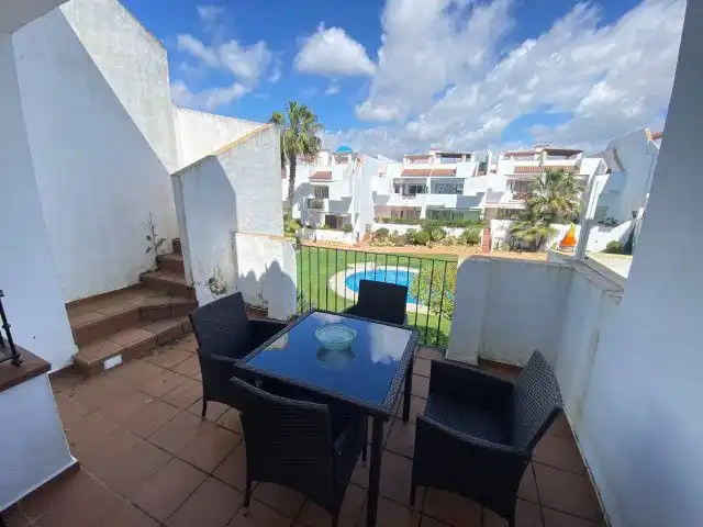 Terraza de Apartamento de alquiler en Islantilla con Aire acondicionado, Calefacción y Terraza