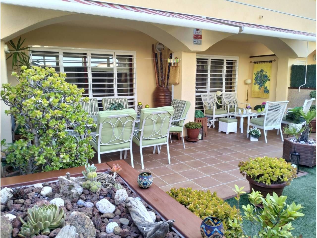Terrace of Apartment for sale in Vandellòs i l'Hospitalet de l'Infant  with Air Conditioner, Heating and Private garden