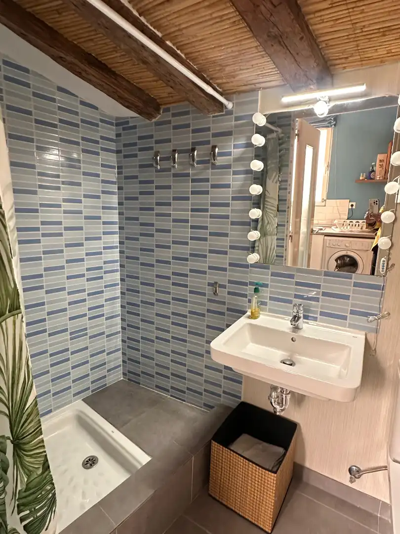 Baño de Piso de alquiler en Madrid con Aire acondicionado, Calefacción y Amueblado
