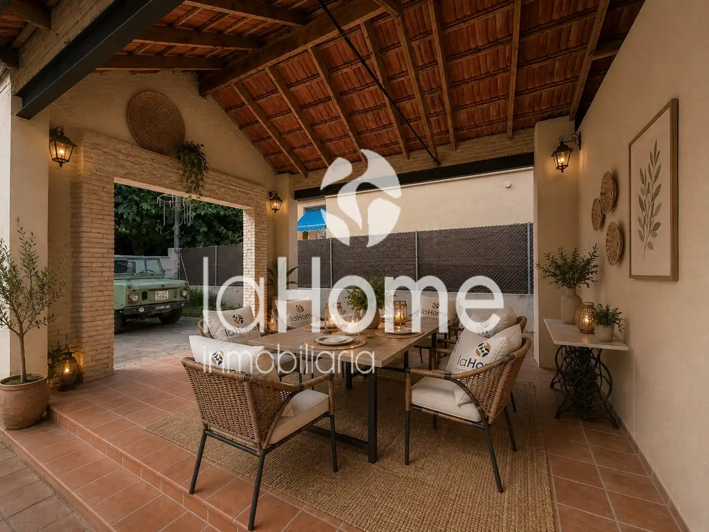 Terrasse von Haus oder Chalet zum Verkauf in Paterna mit Klimaanlage, Privatgarten und Terrasse