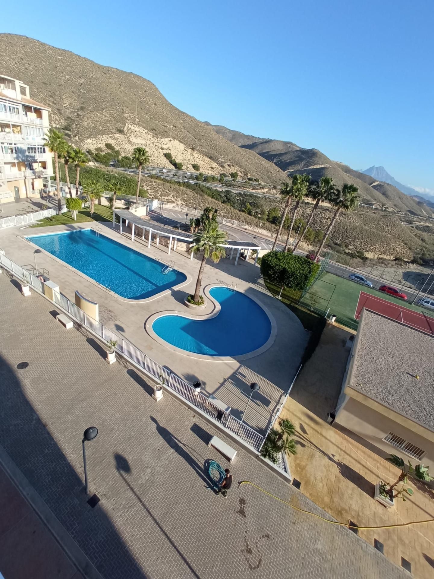 Swimming pool of Attic for sale in El Campello  with Air Conditioner, Heating and Private garden