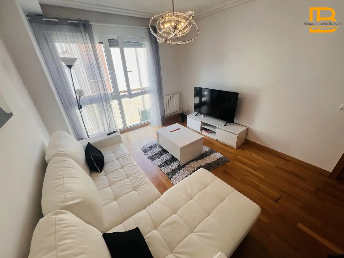 Living room of Flat for sale in Ramales de la Victoria  with Heating, Parquet flooring and Storage room