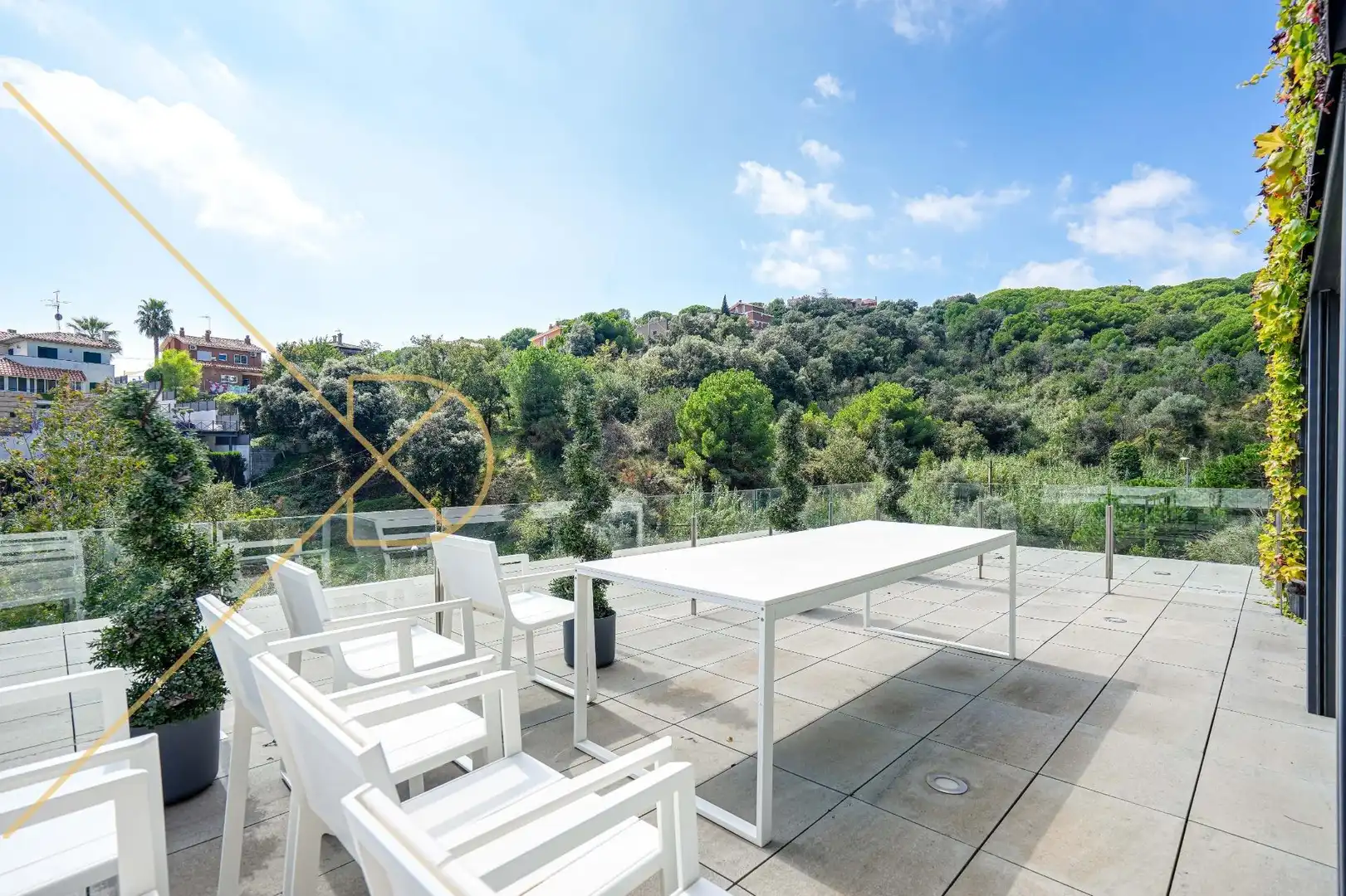 Terraza de Casa o chalet en venta en Alella con Calefacción, Jardín privado y Terraza