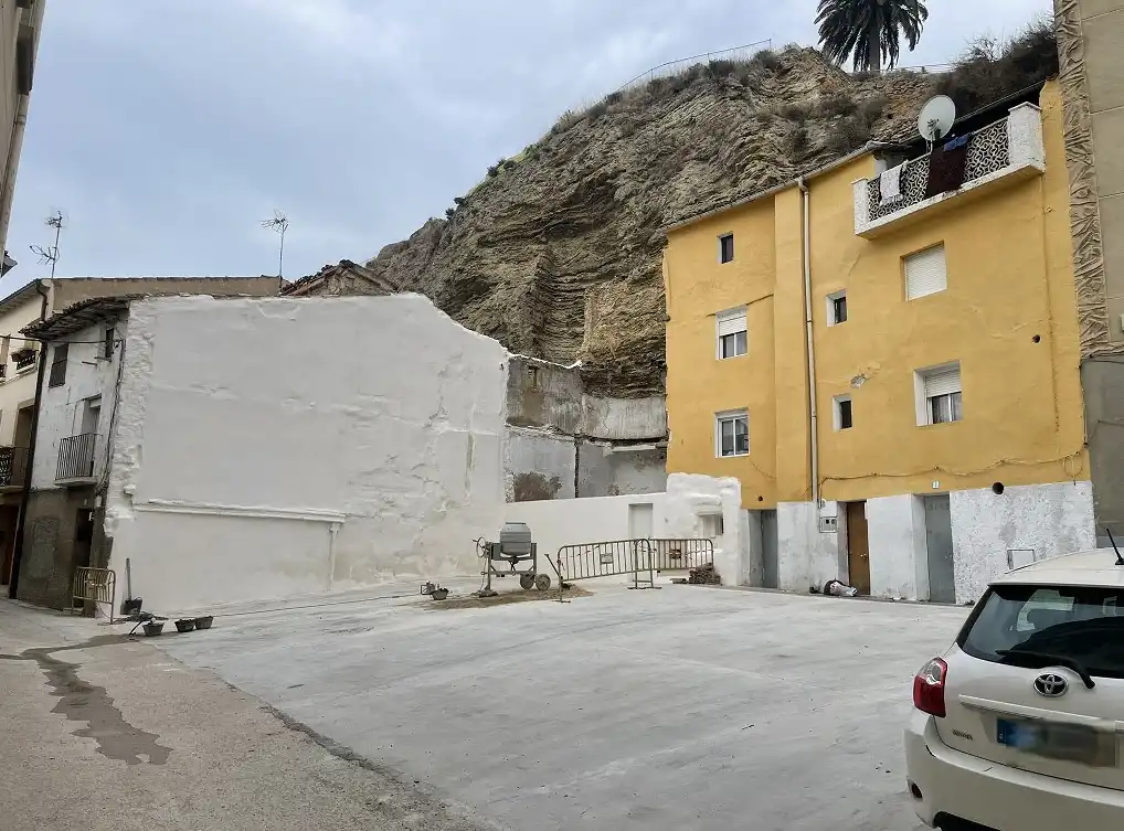 Vista exterior de Terreno en venta en Andosilla