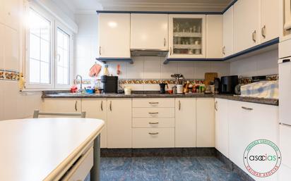 Kitchen of Flat for sale in Gijón   with Heating and Parquet flooring