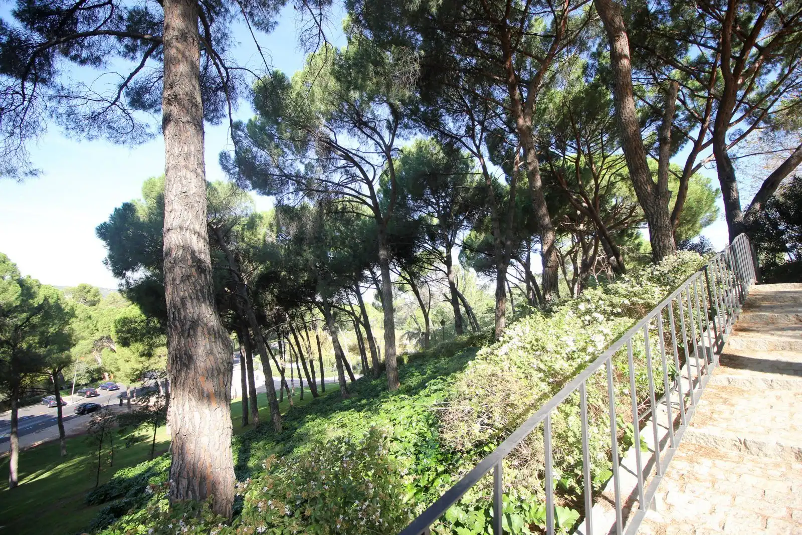 Garden of Flat for rent in Madrid  with Air Conditioner, Heating and Terrace
