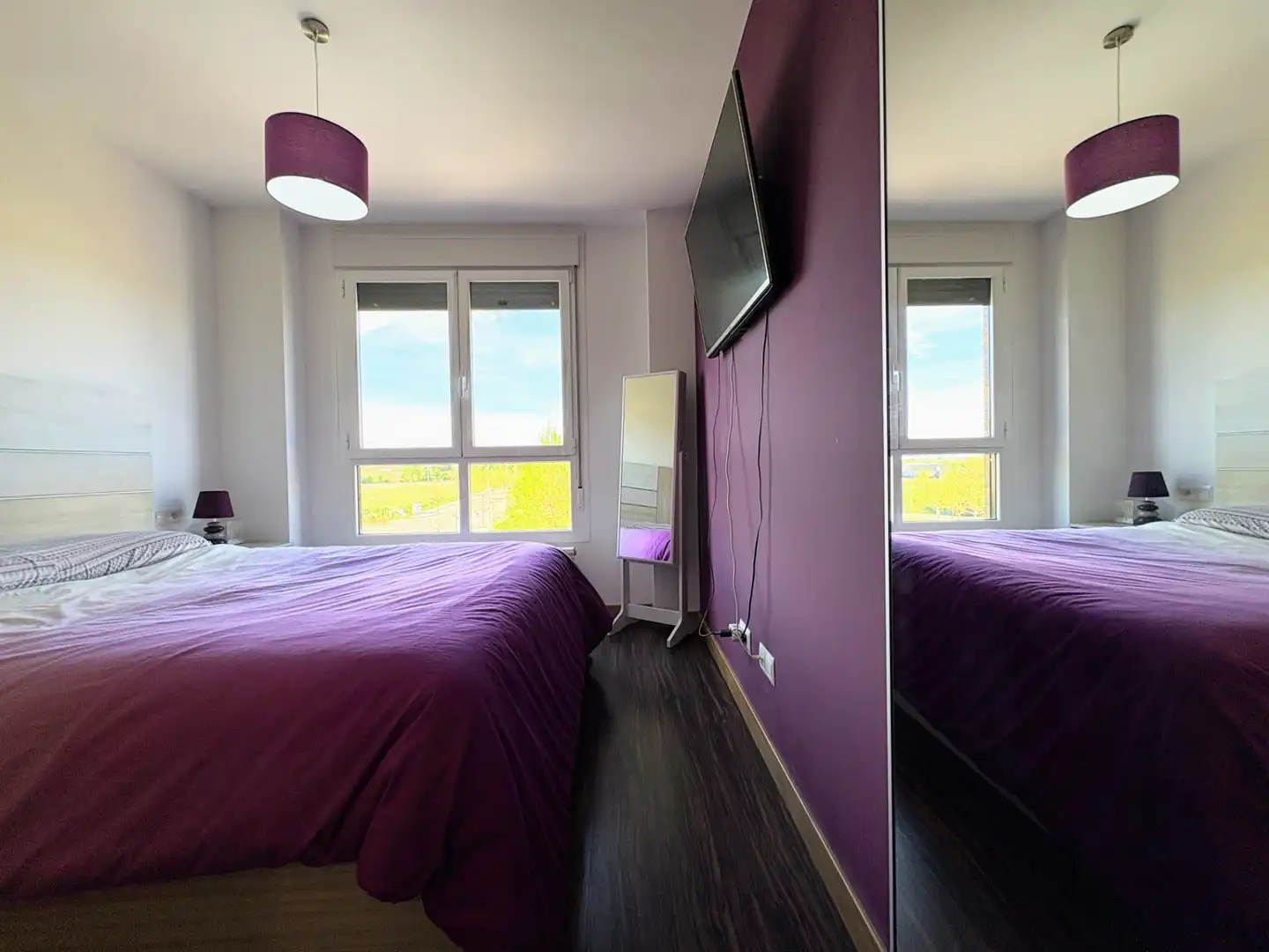 Bedroom of Flat for sale in Cistérniga  with Heating, Private garden and Storage room