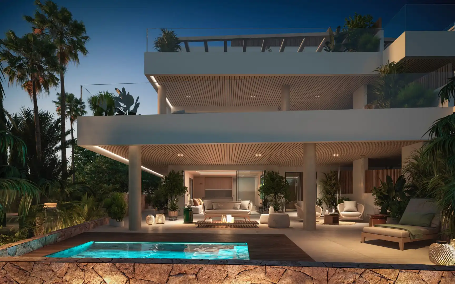 Terraza de Ático en venta en Marbella con Terraza y Piscina