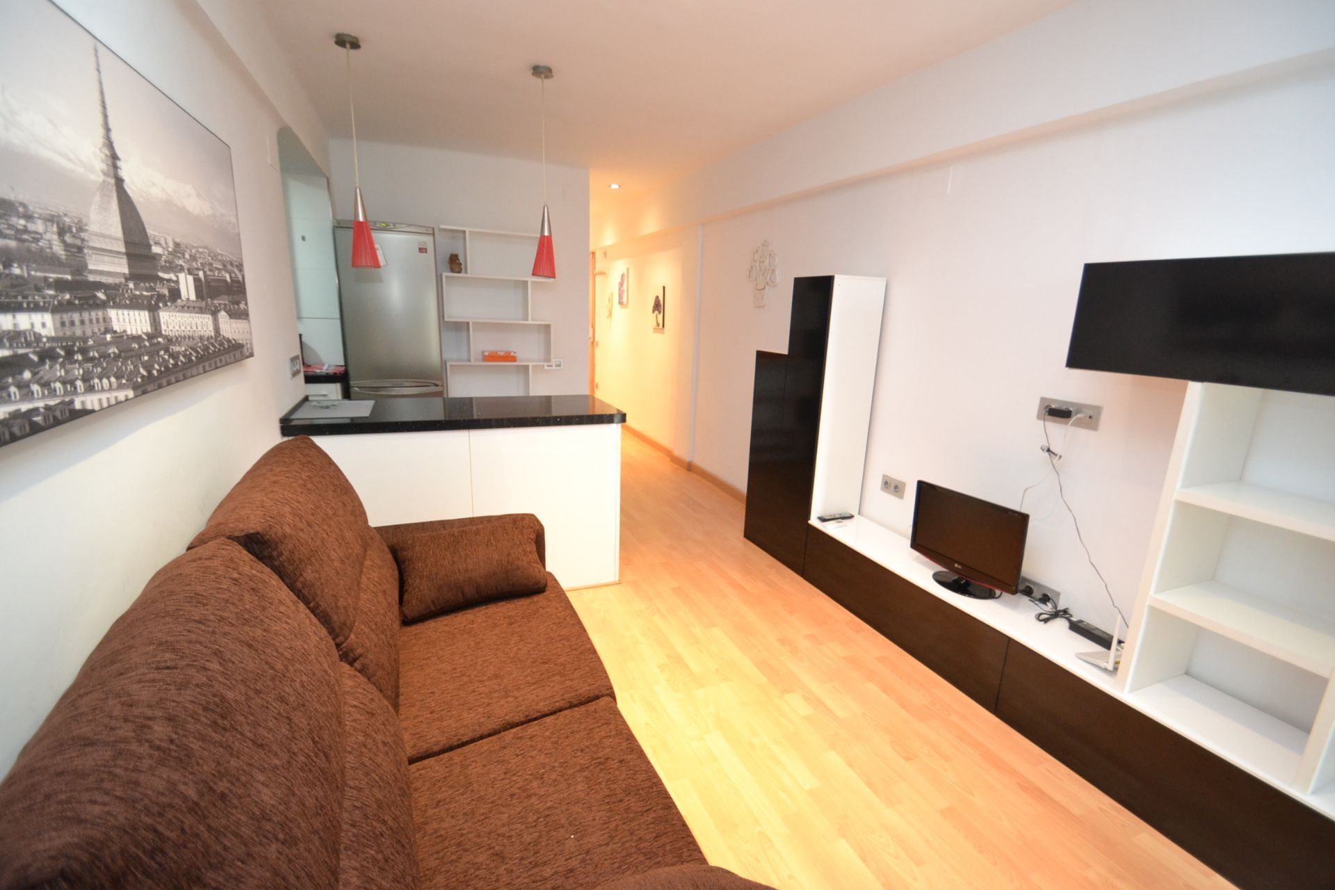 Living room of Apartment to rent in Salou  with Air Conditioner, Heating and Terrace