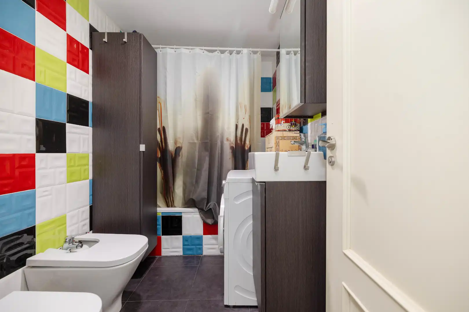 Bathroom of Flat for sale in Málaga  with Air Conditioner, Furnished and Balcony