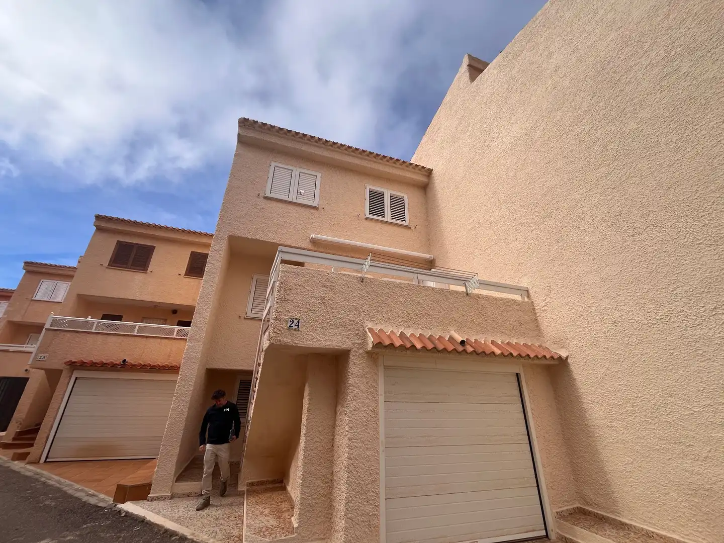 Exterior view of Detached homes for sale in La Manga del Mar Menor  with Heating, Private garden and Terrace