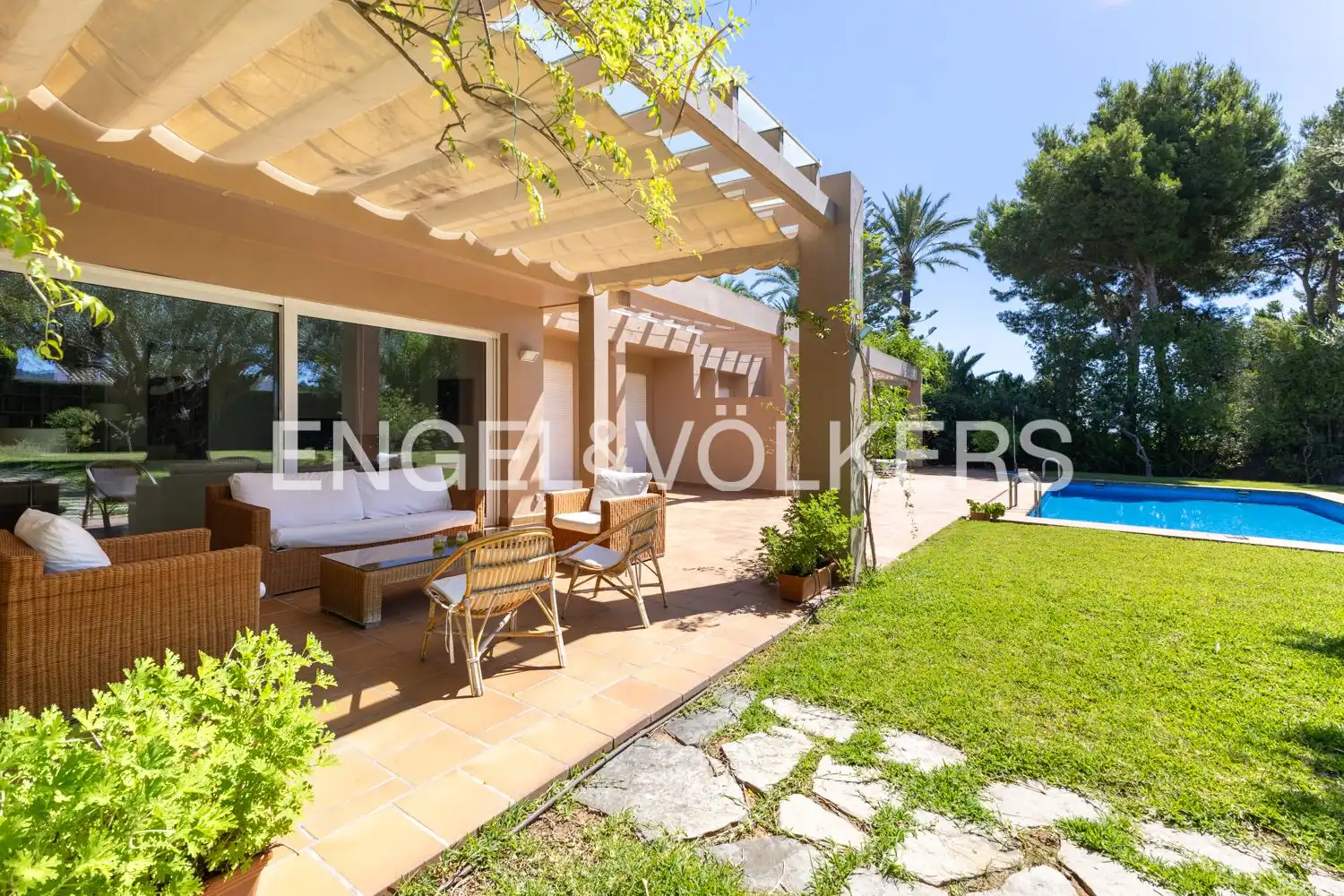 Vista exterior de Casa o chalet en venta en Jávea / Xàbia con Aire acondicionado, Calefacción y Jardín privado