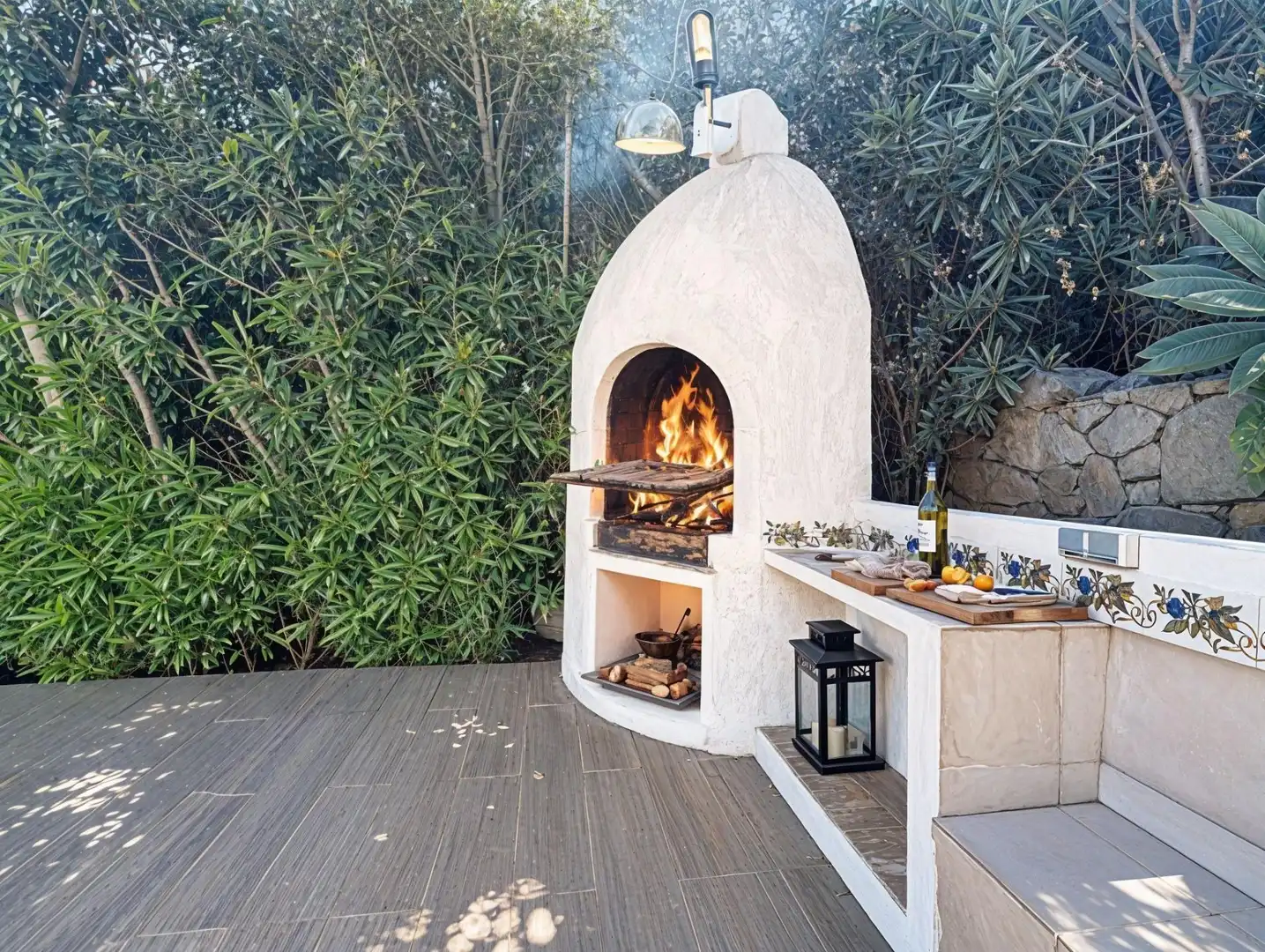 Terraza de Casa o chalet en venta en Calpe / Calp con Aire acondicionado, Calefacción y Jardín privado