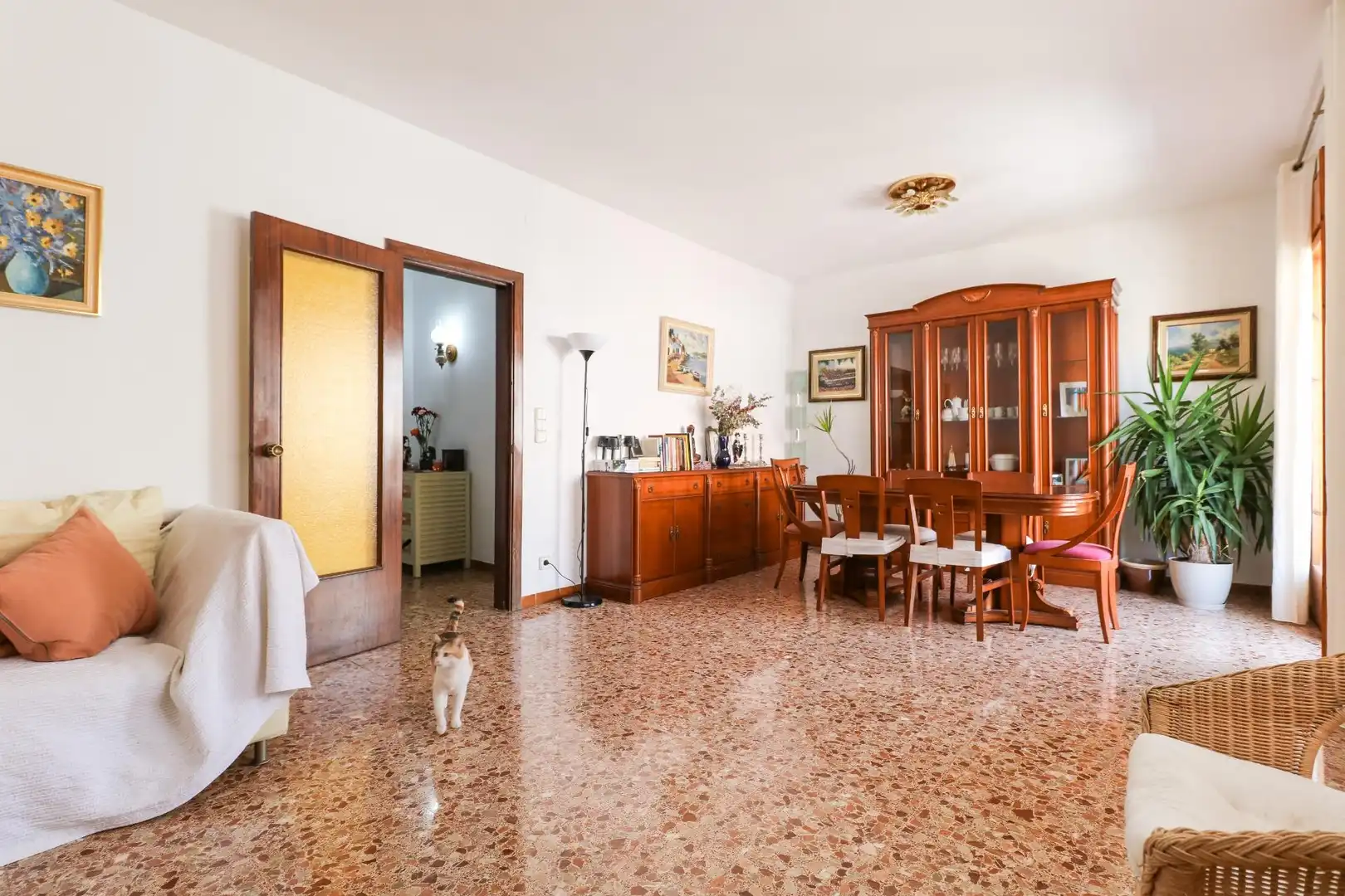 Sala d'estar de Àtic en venda en Viladecans amb Aire condicionat, Traster i Balcó