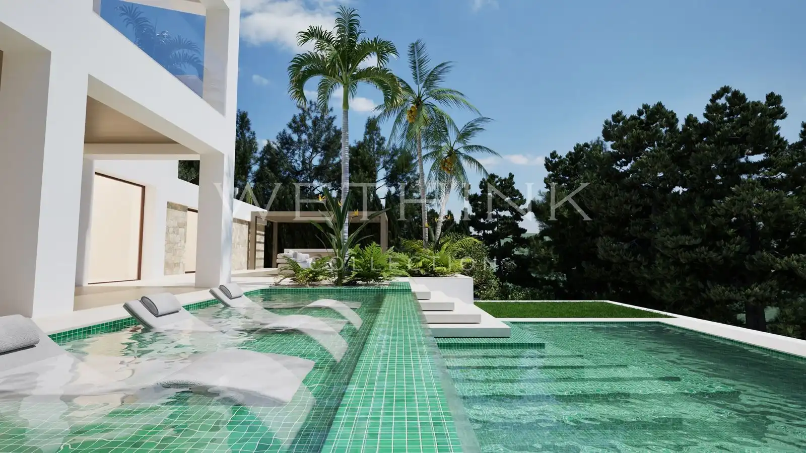 Piscina de Casa o chalet en venta en Altea con Aire acondicionado, Jardín privado y Terraza