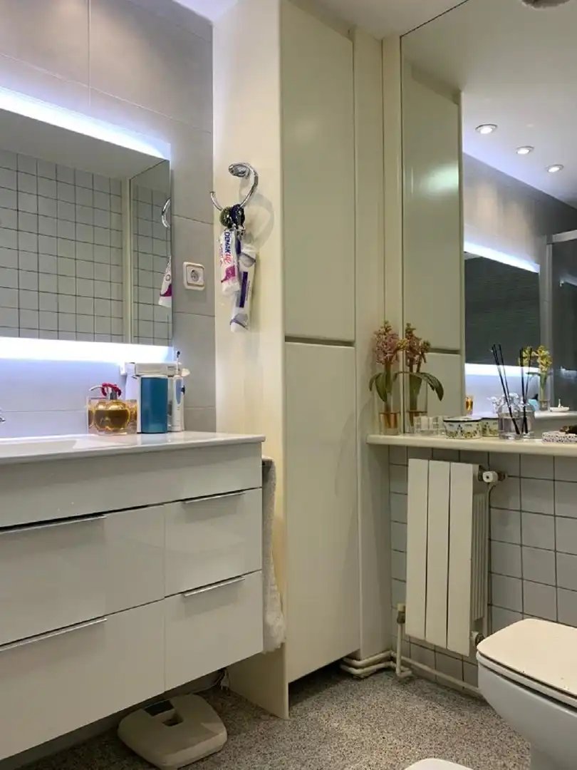 Badezimmer von Wohnung zum Verkauf in Murcia mit Klimaanlage und Abstellraum
