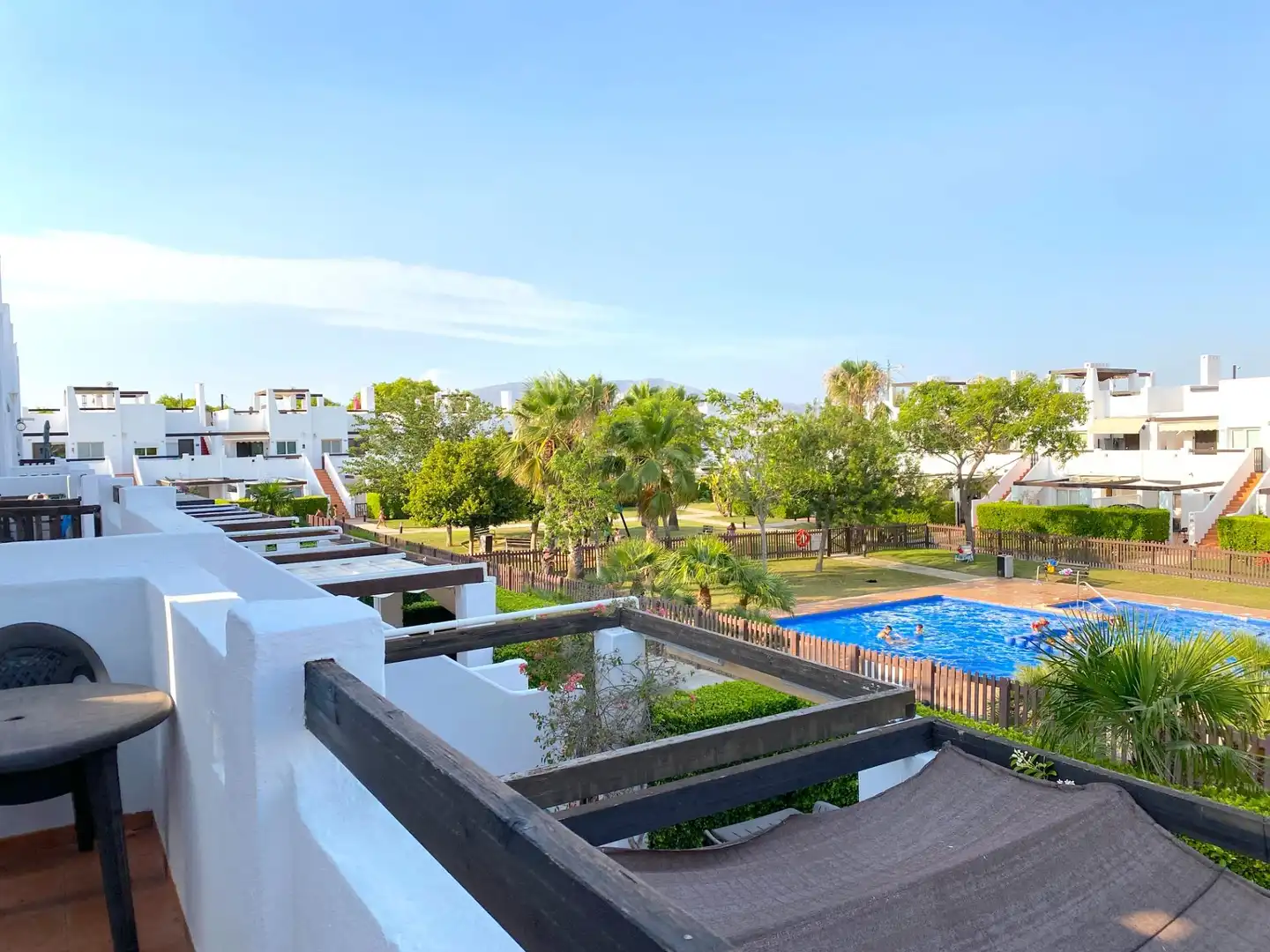 Terraza de Apartamento en venta en Alhama de Murcia con Aire acondicionado, Jardín privado y Amueblado