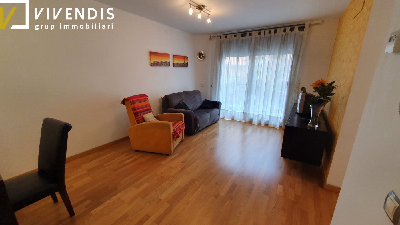 Sala d'estar de Apartament de lloguer en  Lleida Capital amb Calefacció i Balcó