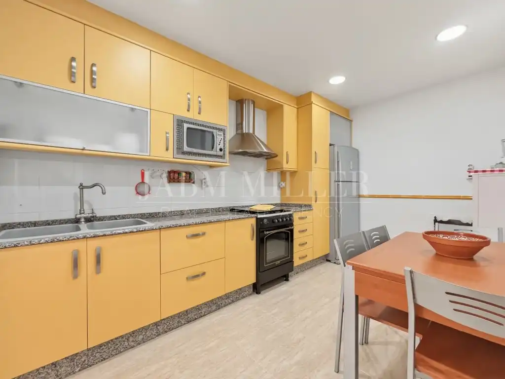 Cocina de Piso en venta en Los Alcázares con Aire acondicionado, Calefacción y Amueblado