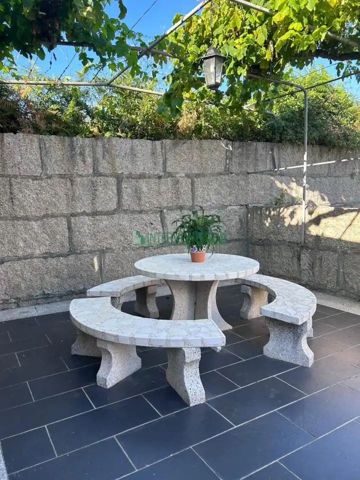 Terraza de Casa o chalet en venta en Sanxenxo con Calefacción y Jardín privado