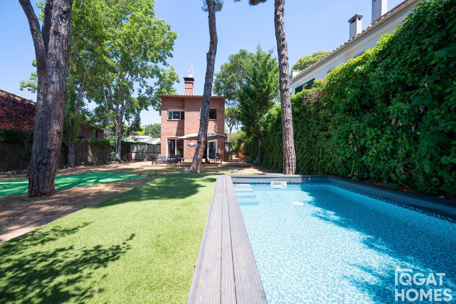 Jardín de Casa o chalet en venta en Sant Cugat del Vallès con Aire acondicionado, Calefacción y Terraza