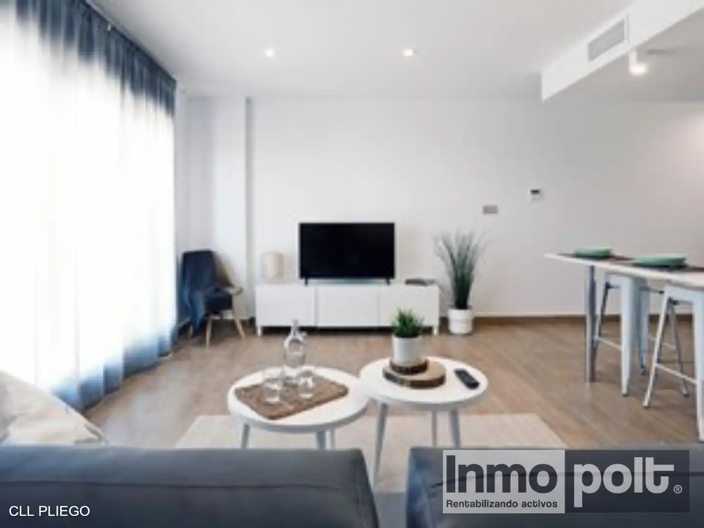 Sala d'estar de Pis de lloguer en Torre-Pacheco amb Aire condicionat, Moblat i Forn