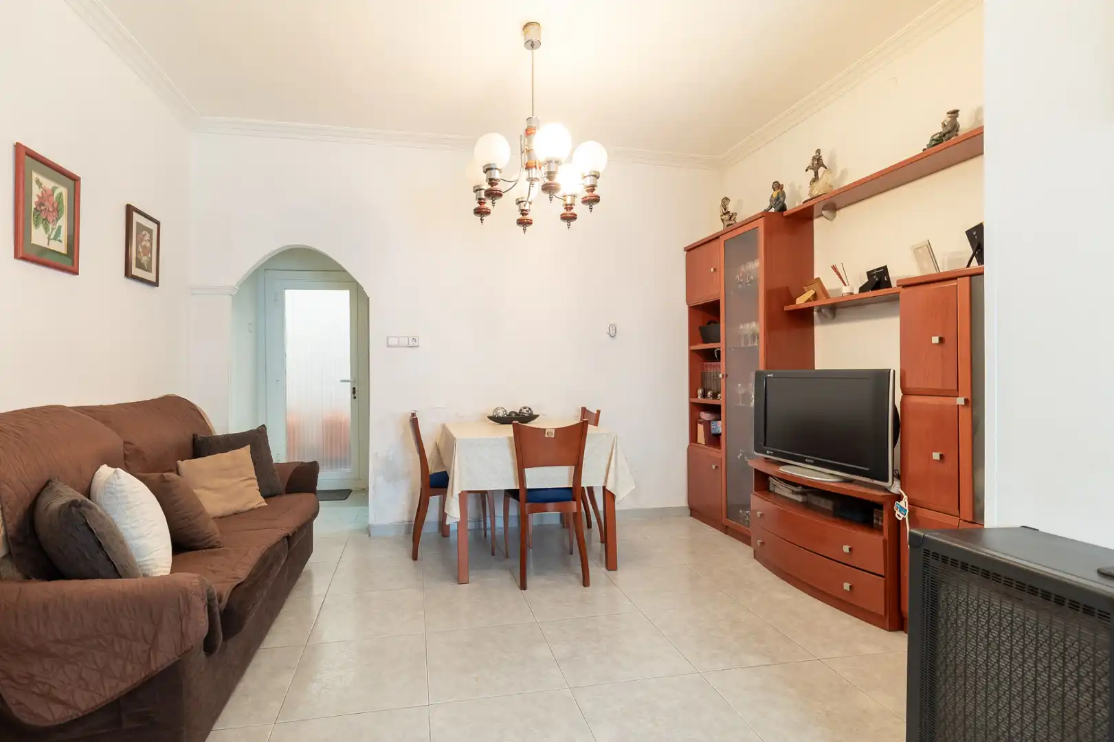 Sala de estar de Casa o chalet en venta en Terrassa con Terraza, Horno y Microondas