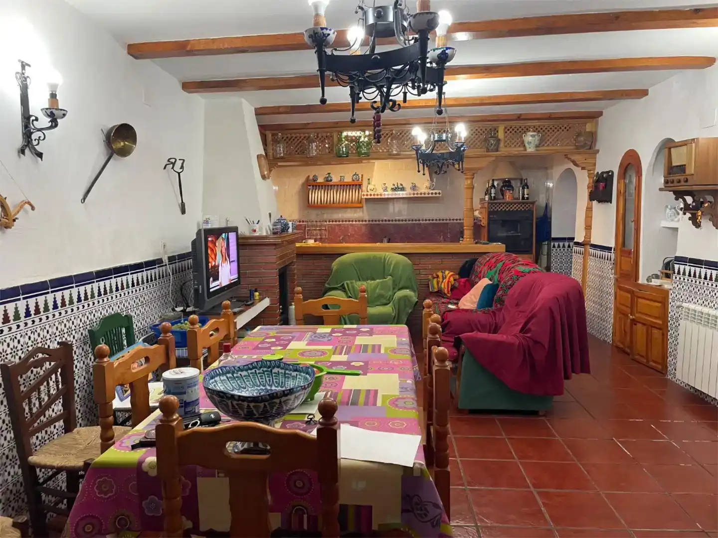 Sala d'estar de Finca rústica en venda en Capileira