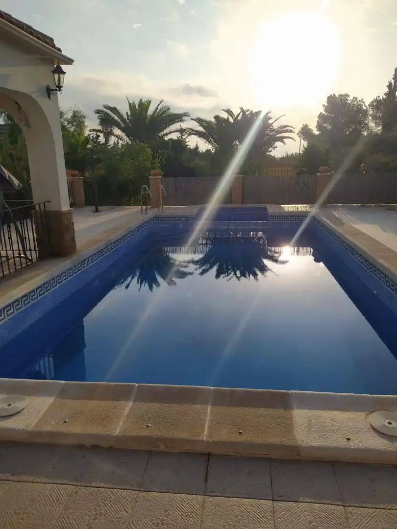 Piscina de Casa o xalet en venda en Murcia