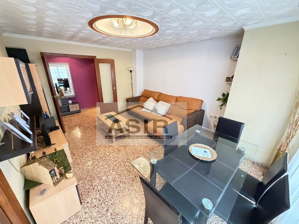 Living room of Flat for sale in Algemesí  with Air Conditioner and Balcony