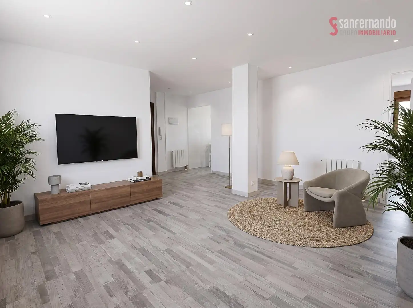 Wohnzimmer von Wohnung zum Verkauf in Suances mit Heizung und Terrasse