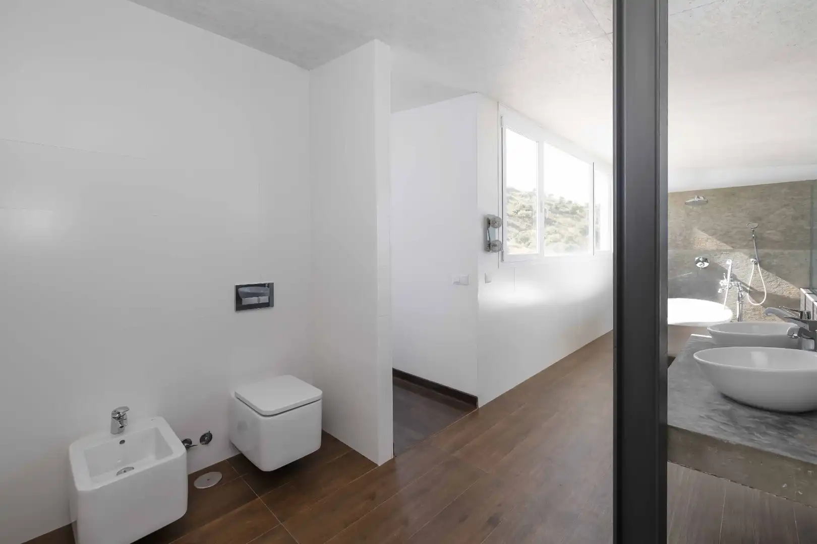 Bathroom of Houses for sale in Málaga  with Air Conditioner, Heating and Private garden