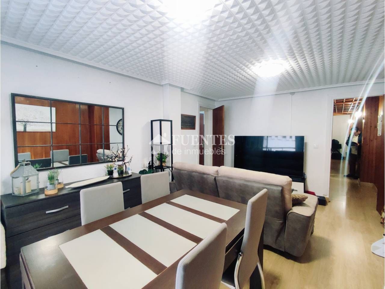 Living room of Flat for sale in Alicante / Alacant  with Air Conditioner, Furnished and Balcony