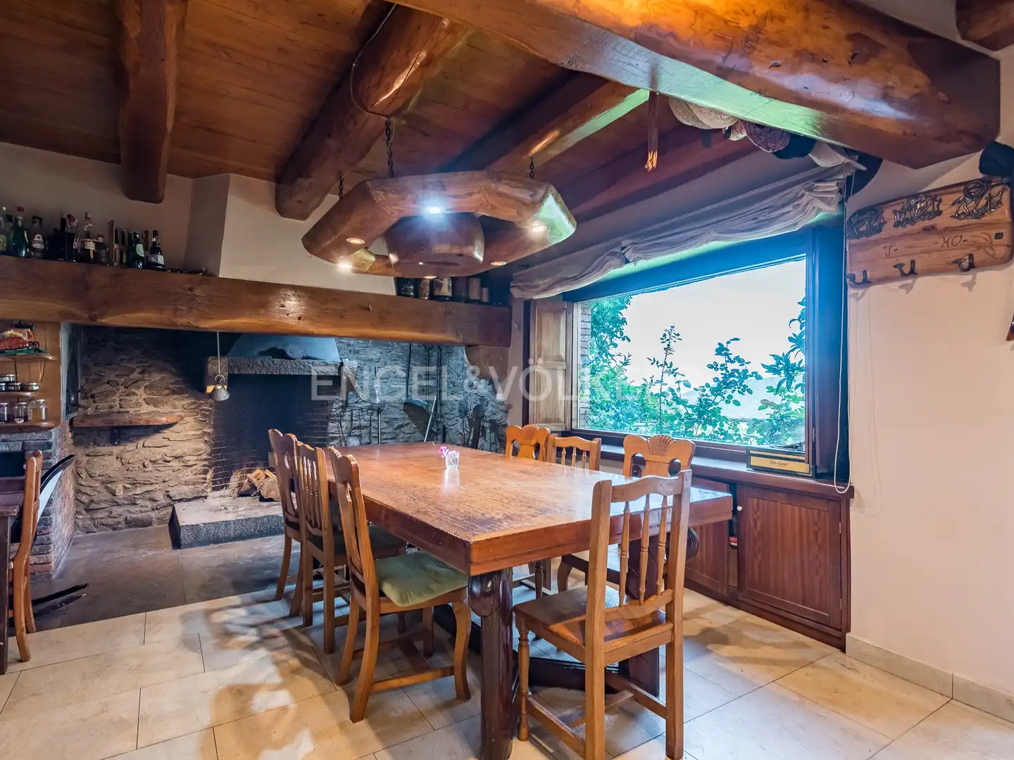 Comedor de Finca rústica en venta en Fogars de Montclús con Calefacción, Jardín privado y Trastero