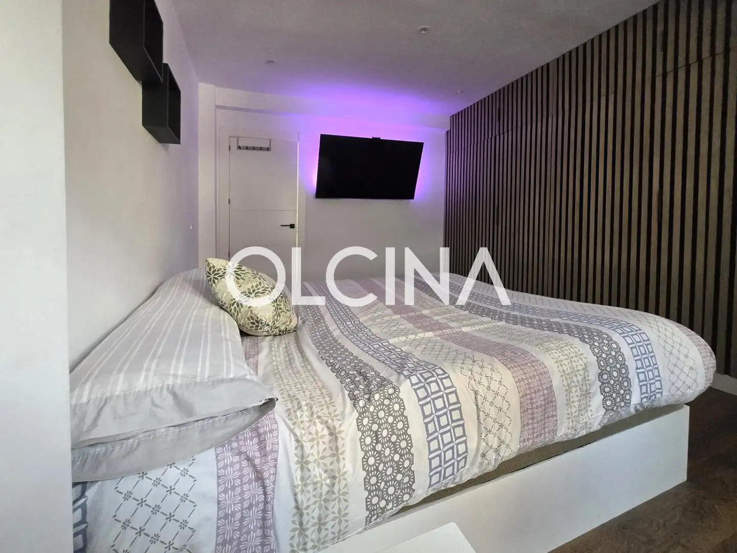 Bedroom of Flat for sale in Alcoy / Alcoi  with Air Conditioner and Balcony