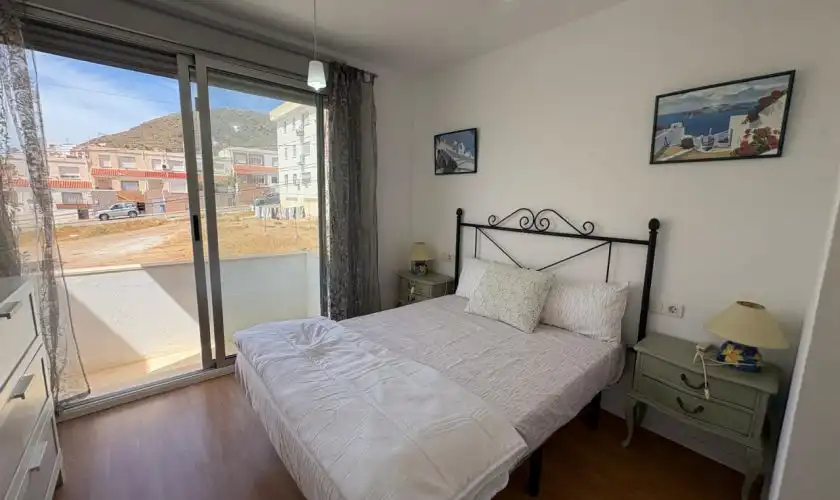 Schlafzimmer von Einfamilien-Reihenhaus zum Verkauf in Carboneras mit Klimaanlage, Terrasse und Abstellraum