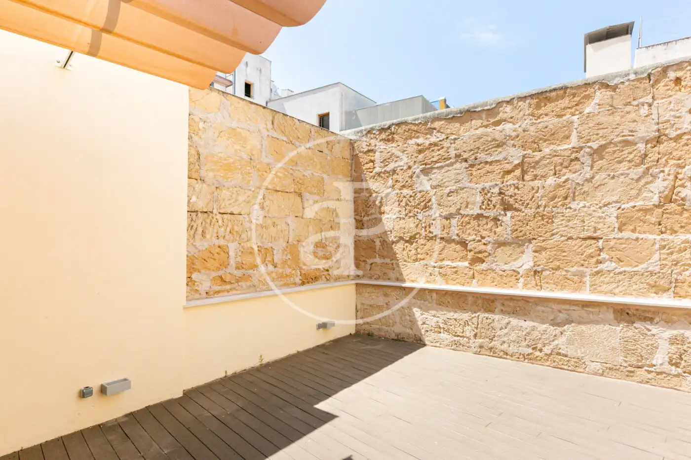 Terrasse von Wohnung zur Miete in  Palma de Mallorca mit Klimaanlage, Terrasse und Möbliert