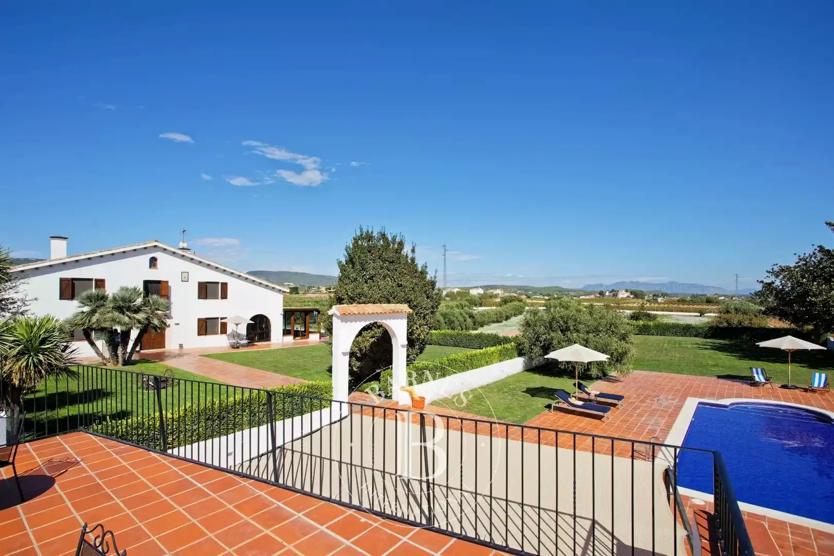 Garden of Houses for sale in Vilobí del Penedès  with Air Conditioner, Heating and Swimming Pool