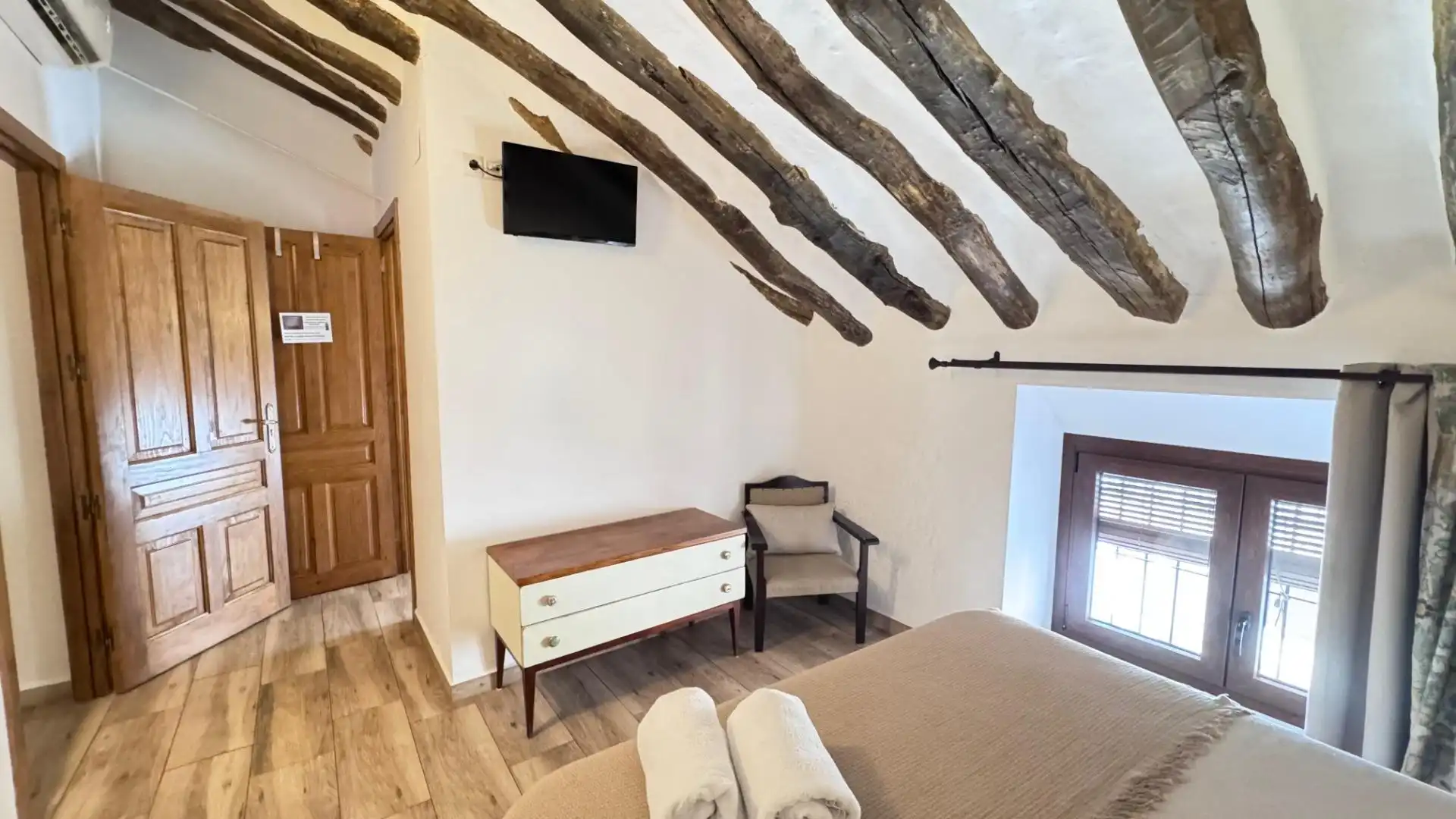 Bedroom of Houses for sale in Iznájar  with Air Conditioner, Heating and Terrace