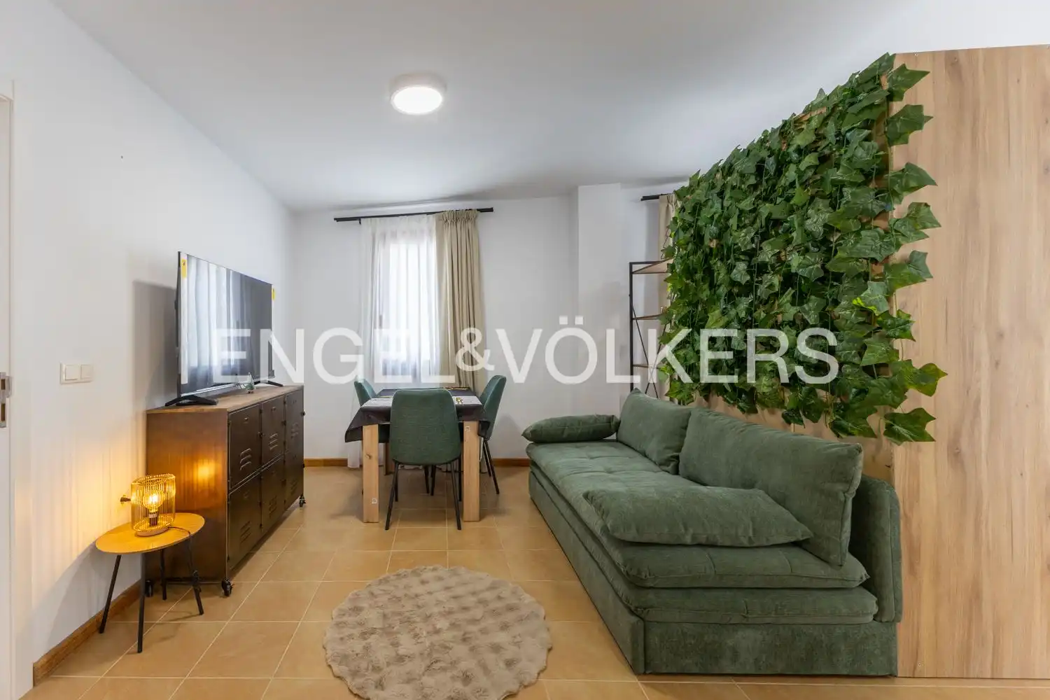 Sala de estar de Piso de alquiler en Chóvar con Calefacción y Amueblado