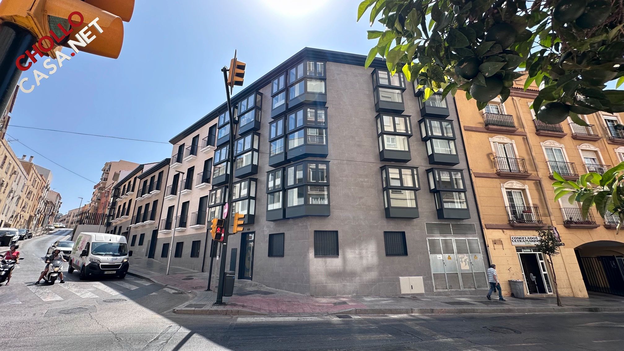 Exterior view of Flat for sale in Málaga Capital  with Air Conditioner, Heating and Parquet flooring