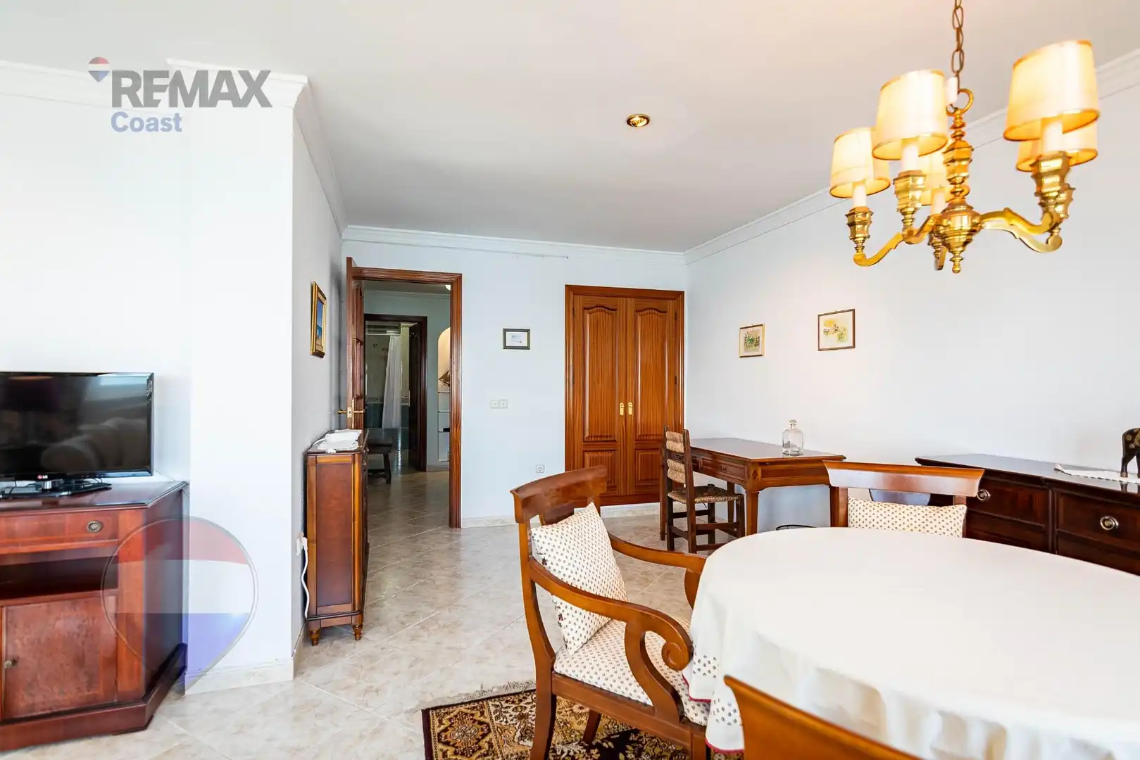 Dining room of Flat for sale in Fuengirola  with Air Conditioner, Heating and Balcony