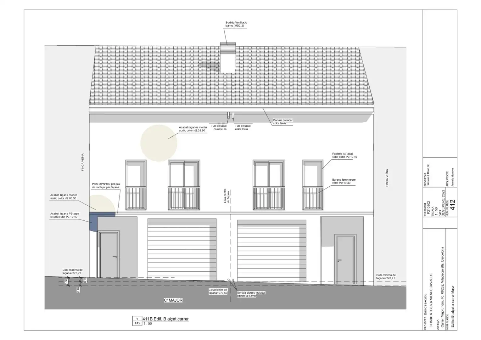 Casa o chalet en venta en Viladecavalls con Calefacción y Terraza