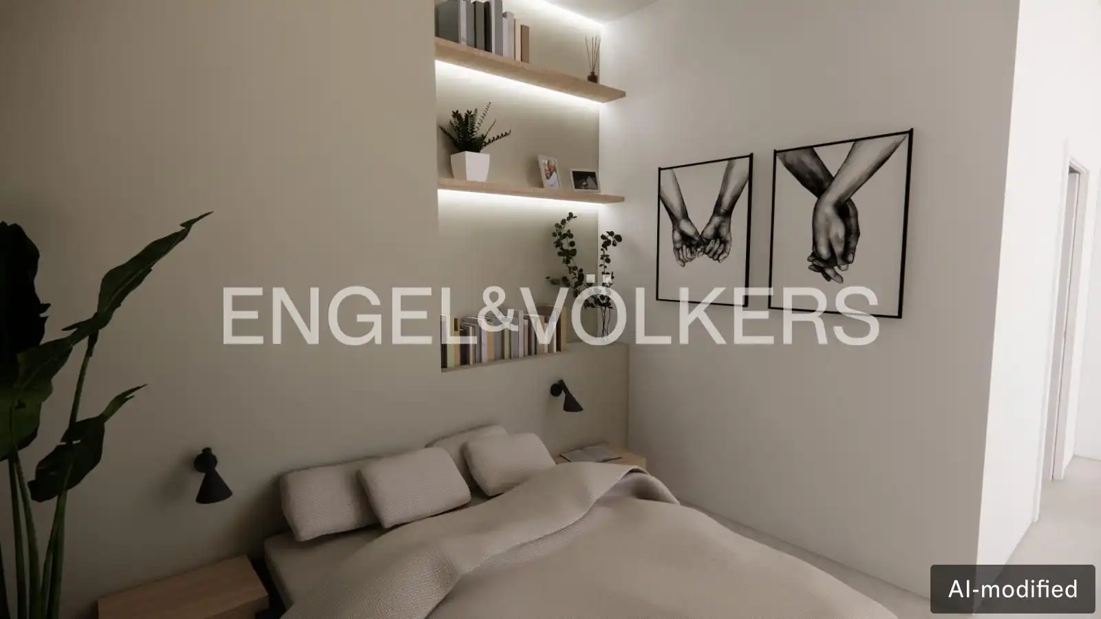 Bedroom of Flat for sale in Mislata  with Heating