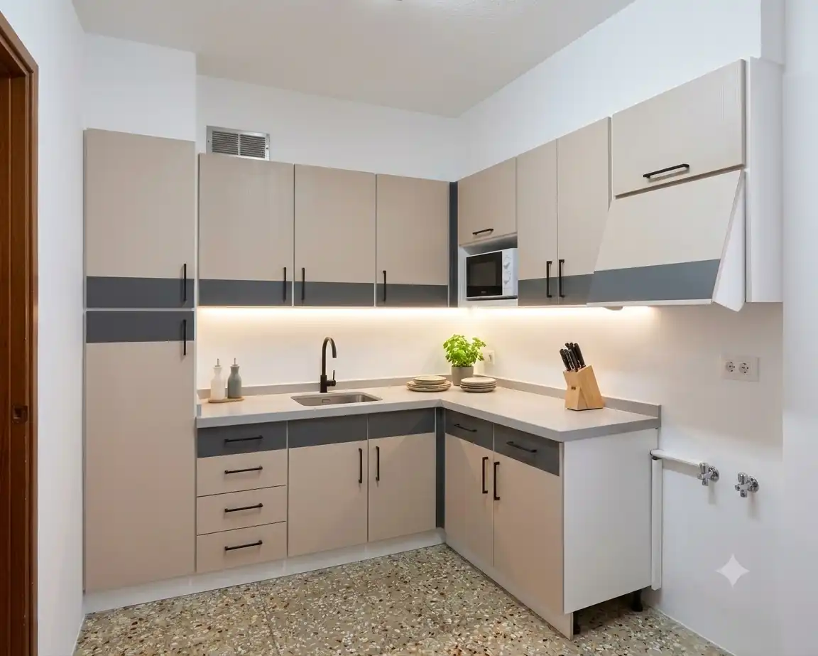 Kitchen of Flat for sale in Elda  with Balcony
